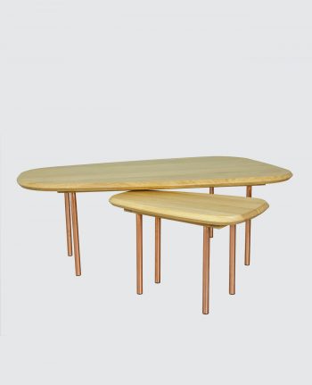 Tables gigognes design scandinave
